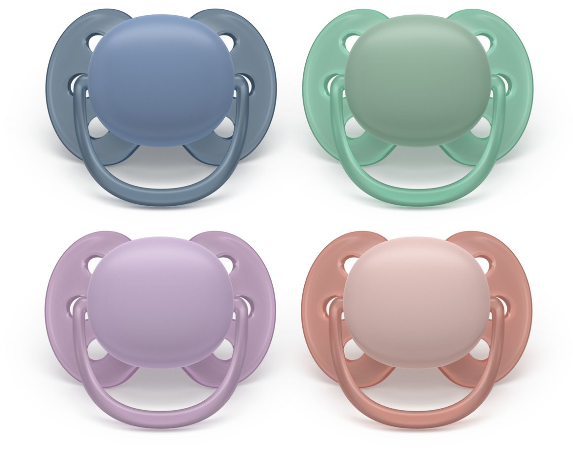 Philips-AVENT Snuð Ultra Soft 6-18 mánaða 2stk