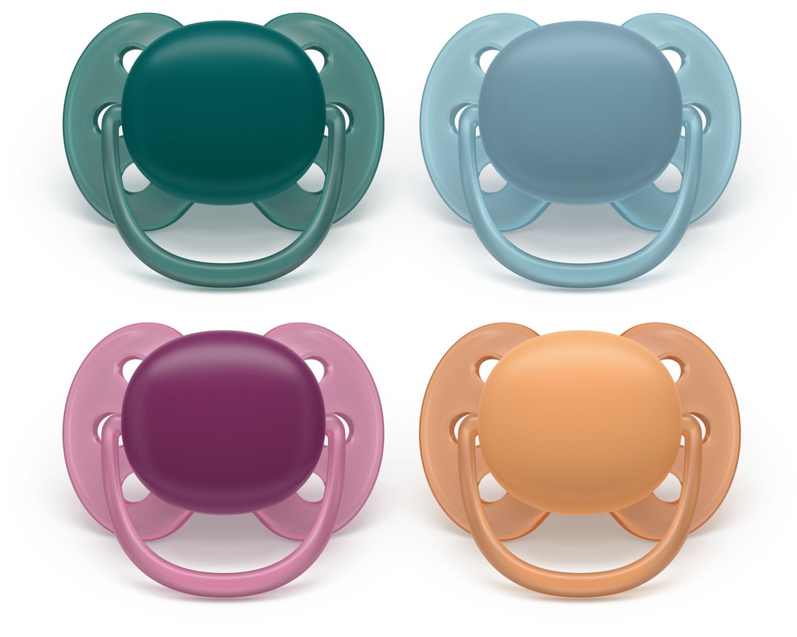 Philips-AVENT Snuð Ultra Soft 18+ mánaða 2stk