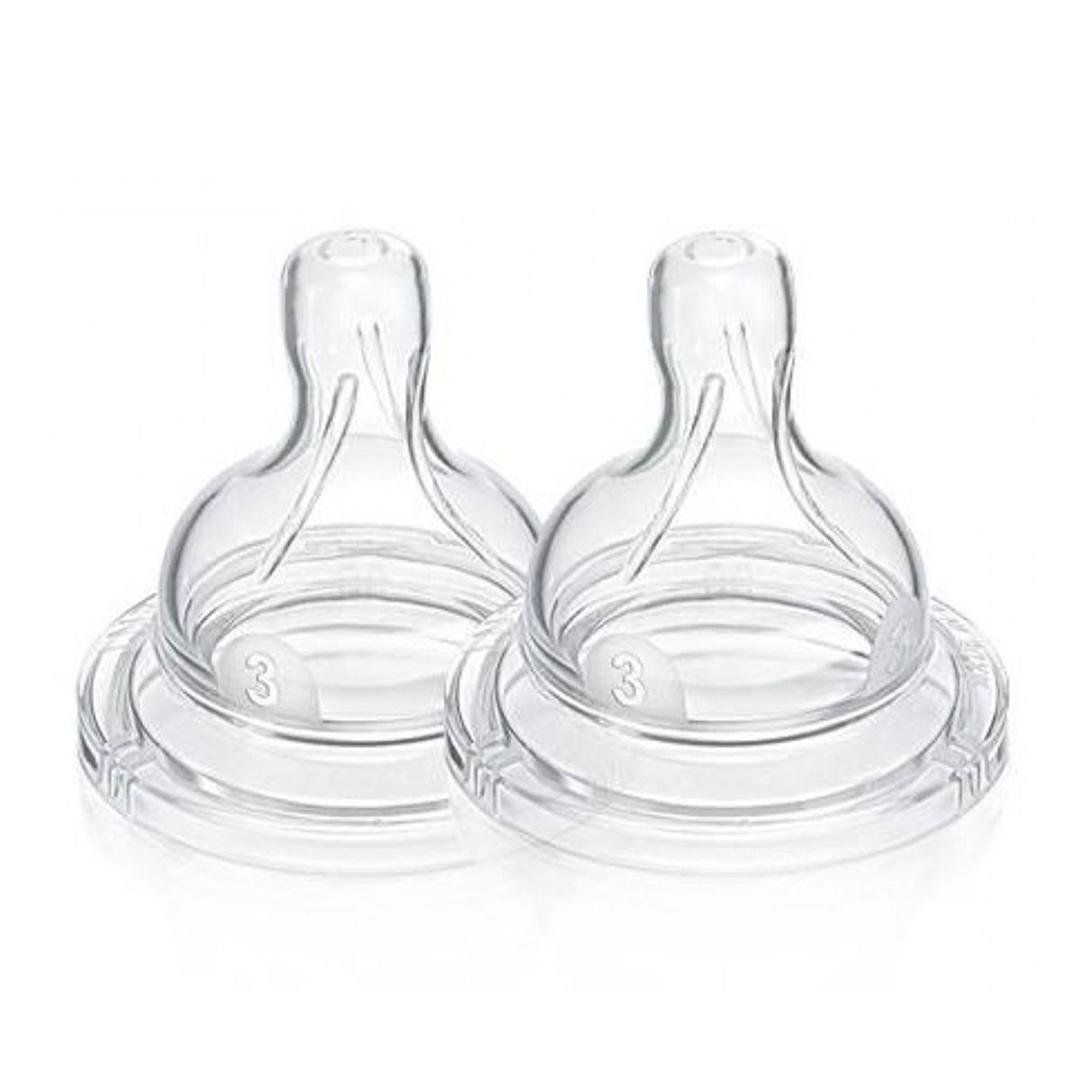 Philips-AVENT Pelatúttur m 3 Götum 2 stkClassic+