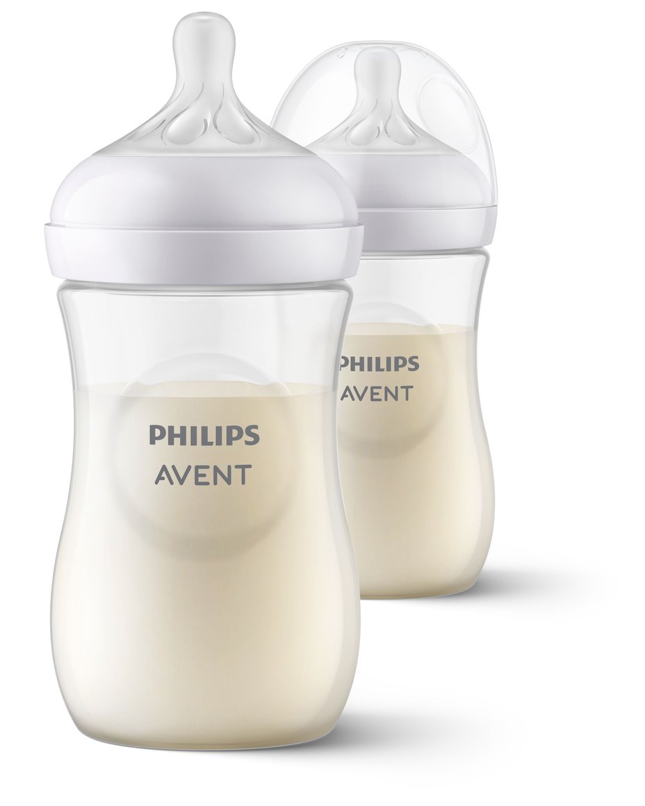 Philips-AVENT Peli Natural Response 260ml með Flow 3 túttu