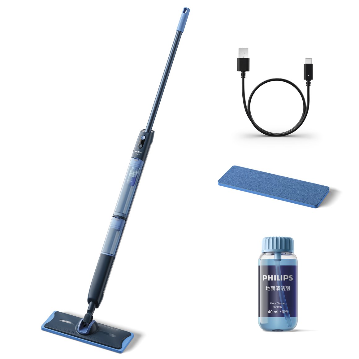 Philips OneUp rafmagnsmoppa