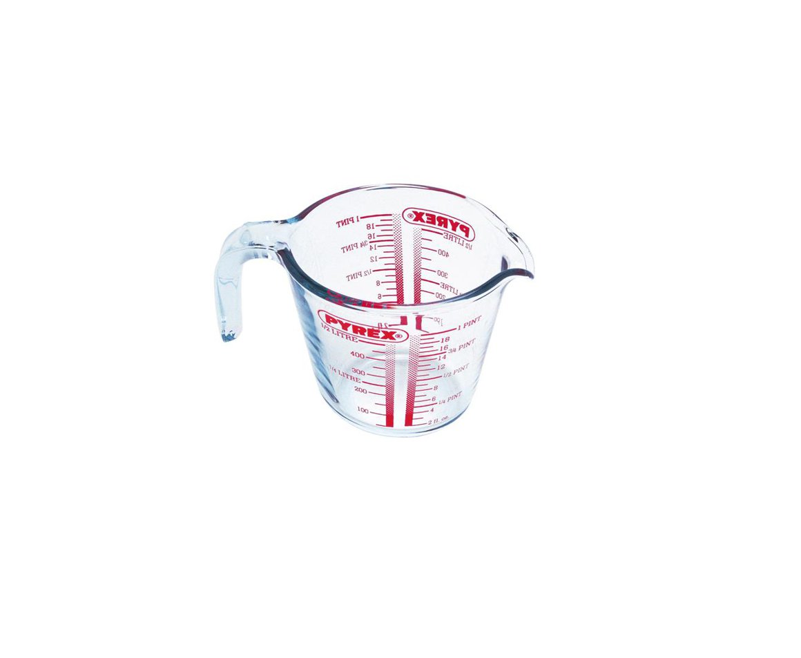 Pyrex Mælikanna gler m.haldi 0,5L