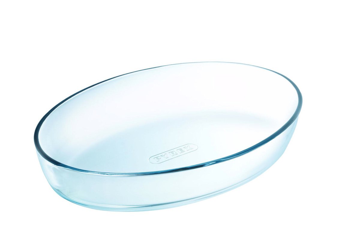 Pyrex Gler fat oval 40x27cm