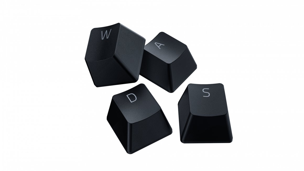 Image of Razer PBT takkasett fyrir Razer lyklaborð svart