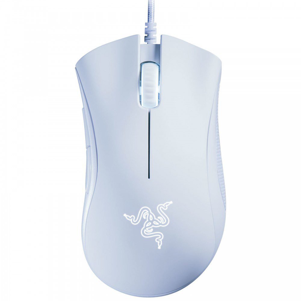 Razer DeathAdder Essential, hvít