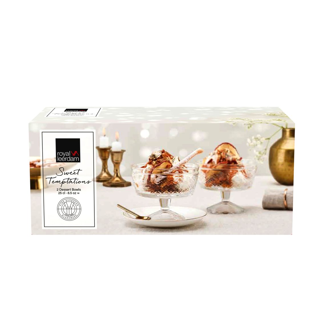 Image of Royal Leerdam Skál 25cl Sweet Temptations 2stk
