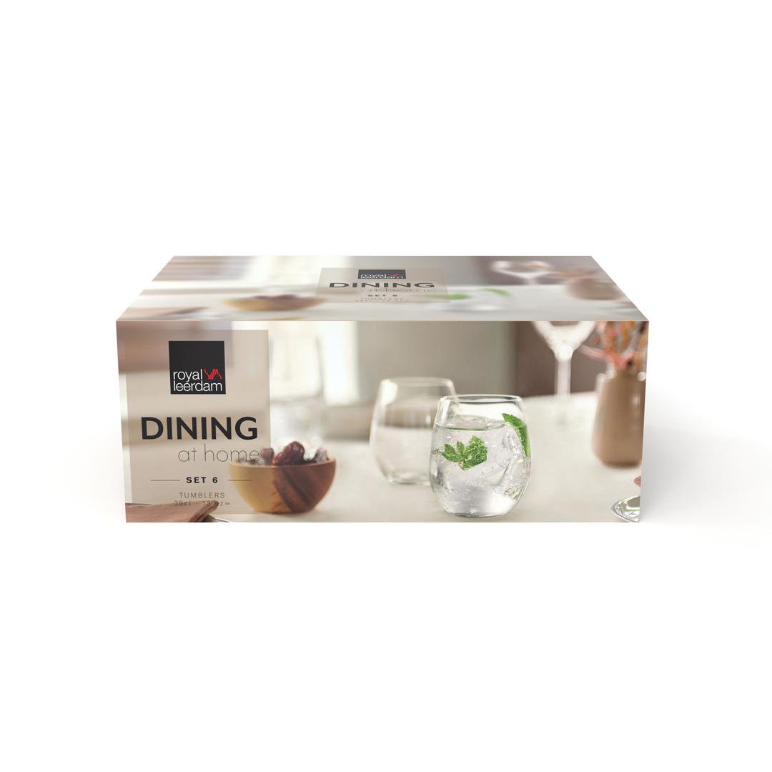 Royal Leerdam Glas 39cl 6stk Dining At Home