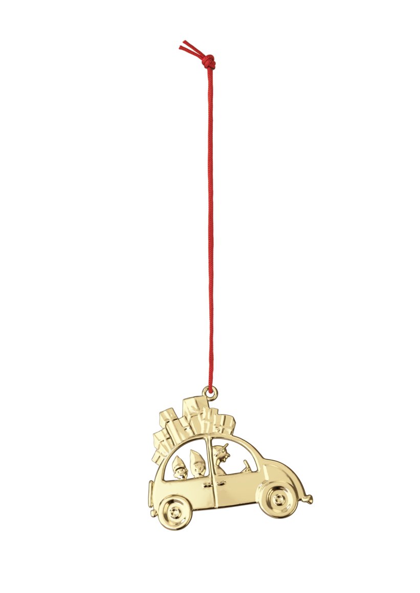 Image of Rosendahl Jólabíll gull Karen Blixen