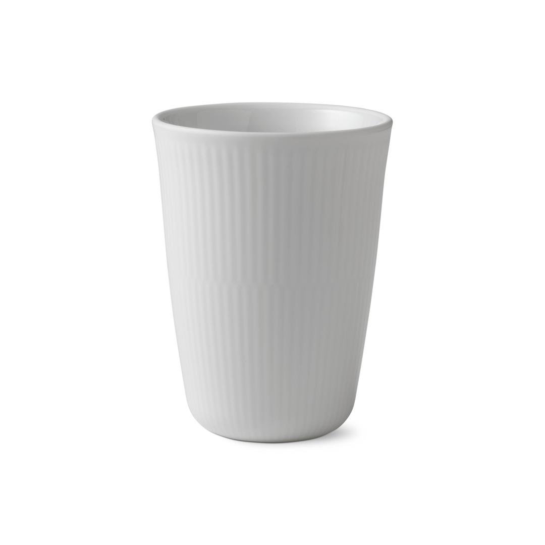 Royal Copenhagen White Fluted thermal bolli 39cl