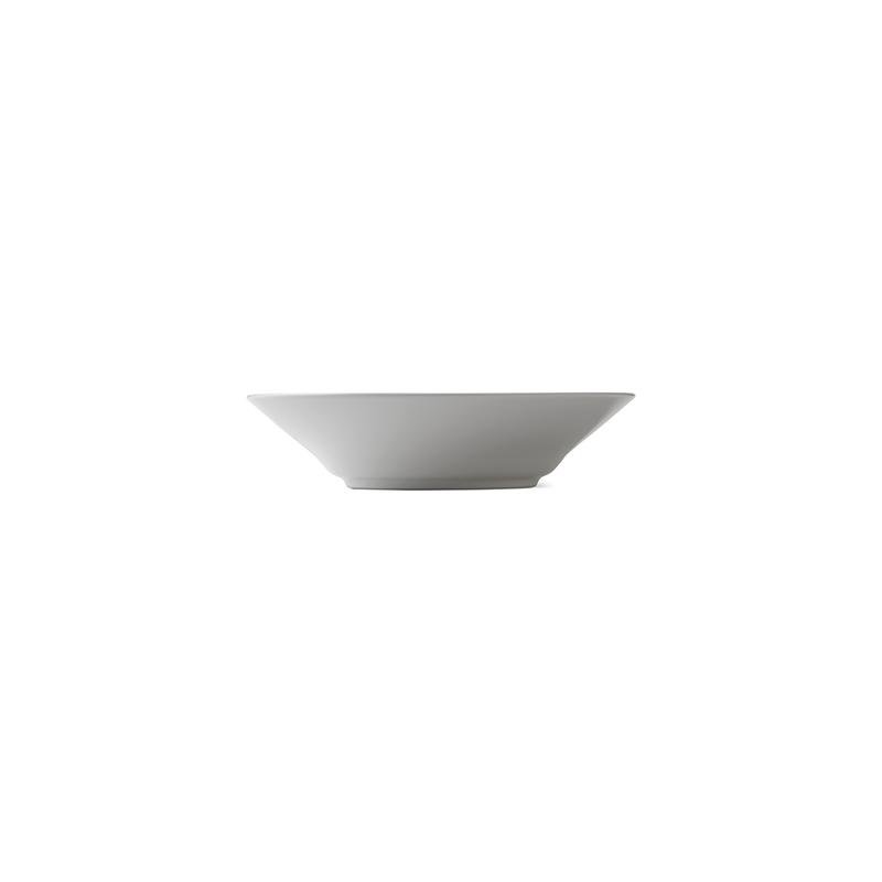 Royal Copenhagen White Fluted djúpur diskur stór 24cm