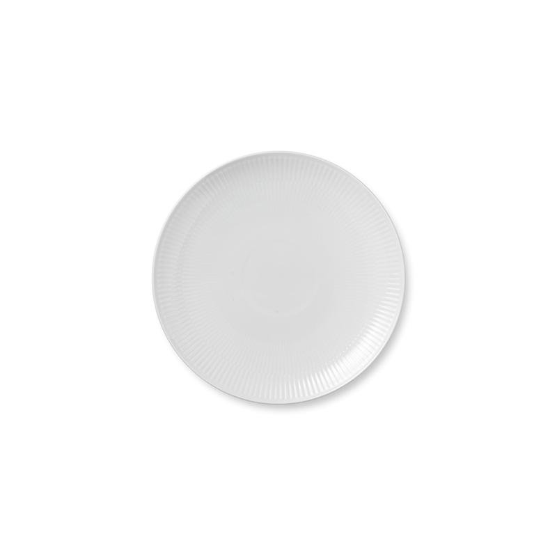 Royal Copenhagen White Fluted coupe diskur 23cm