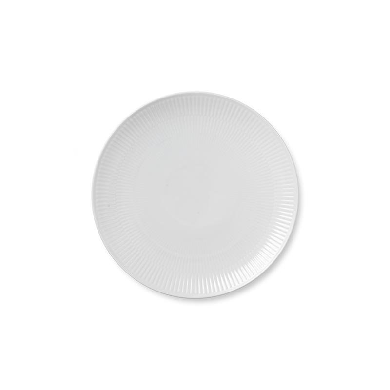 Royal Copenhagen White Fluted coupe diskur 27cm