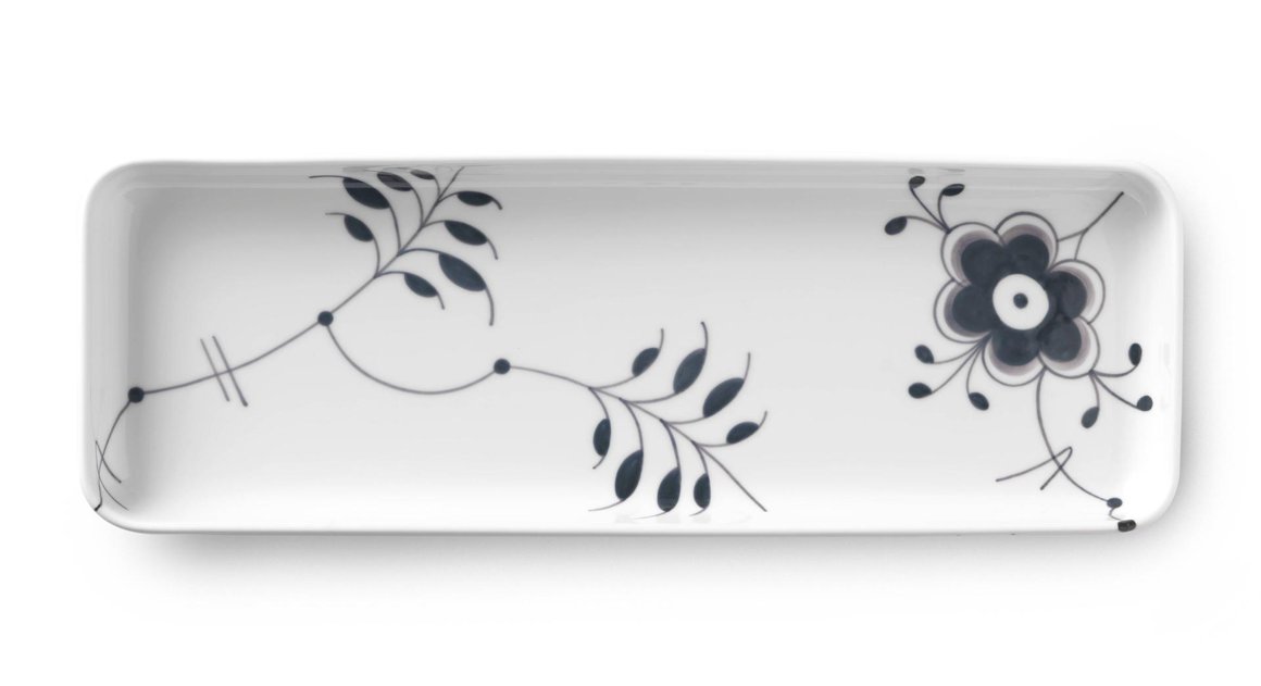 Image of Royal Copenhagen Black Mega stór bakki 36cm