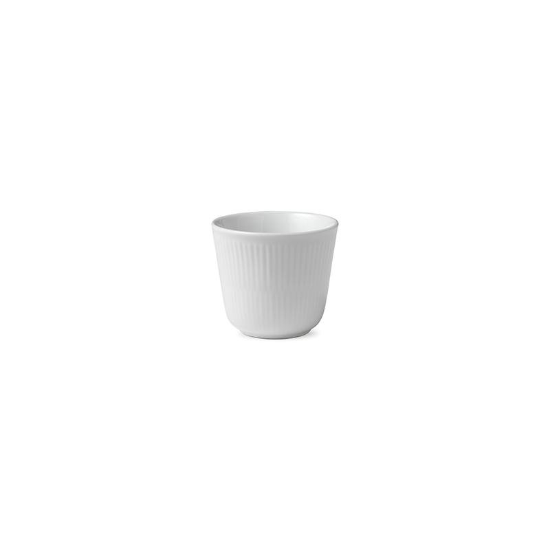 Image of Royal Copenhagen White Fluted thermal bolli 26cl