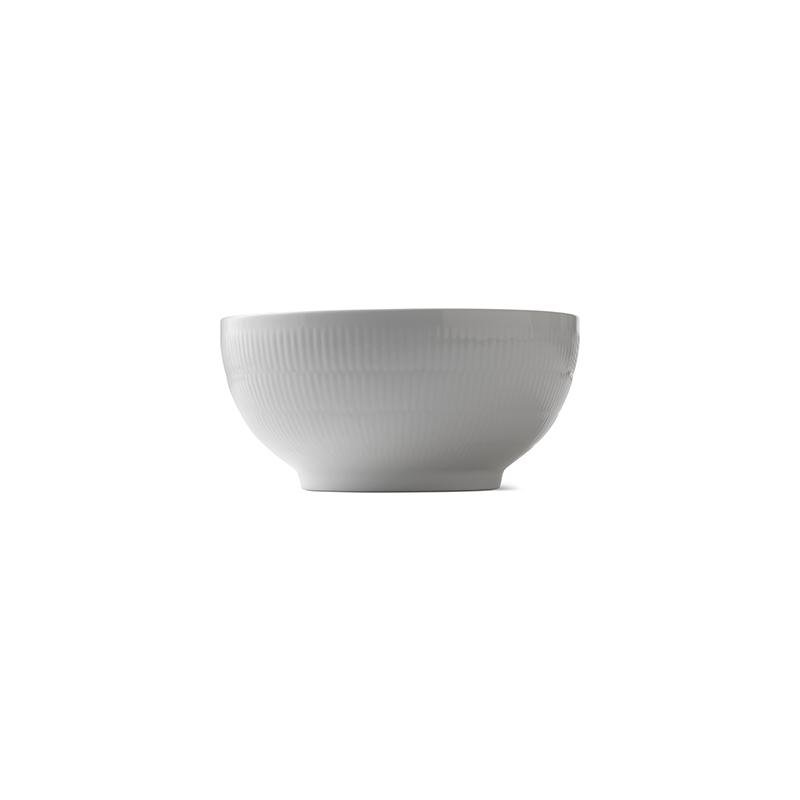 Image of Royal Copenhagen White Fluted skál 24cm 310cl