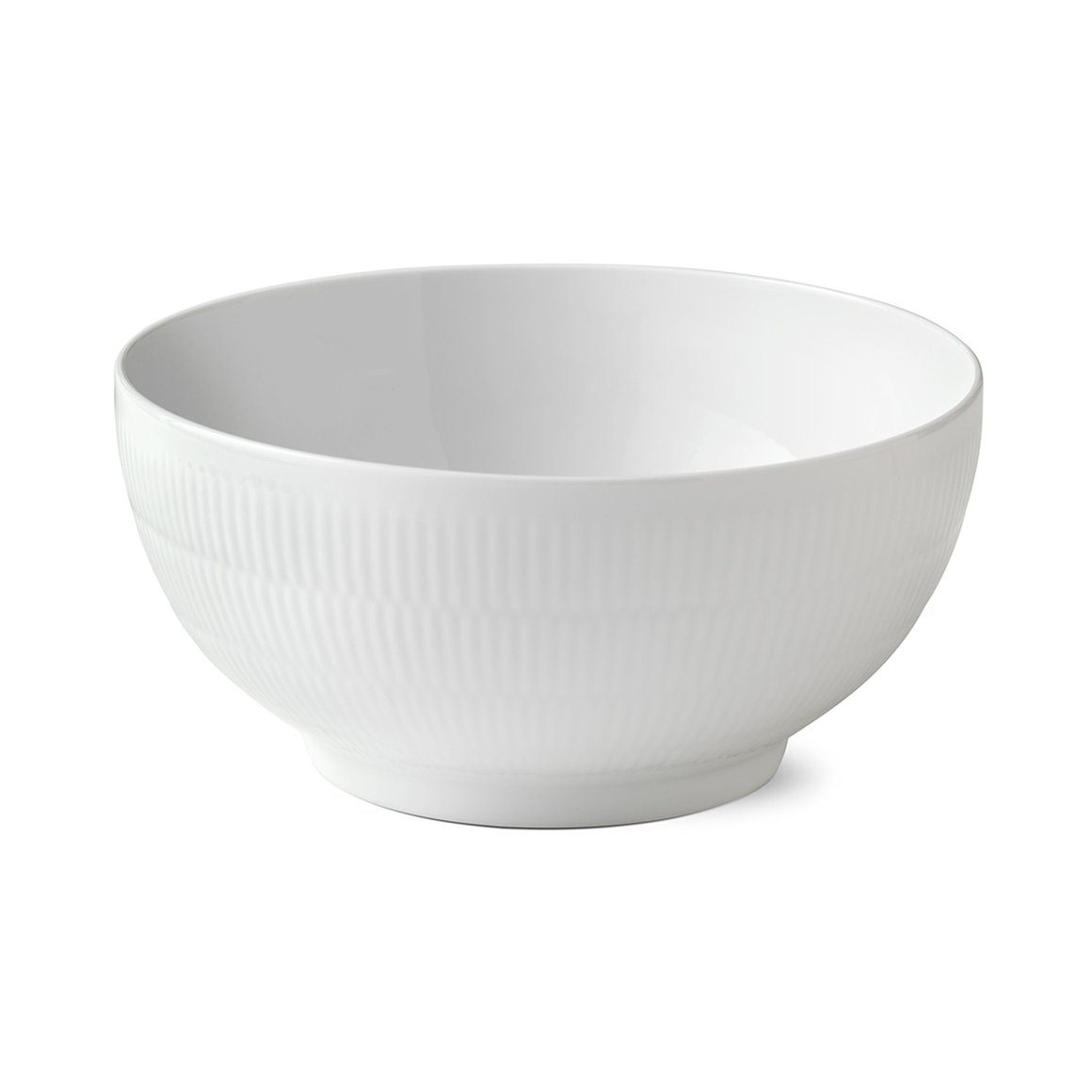Image of Royal Copenhagen White Fluted skál 24cm 310cl
