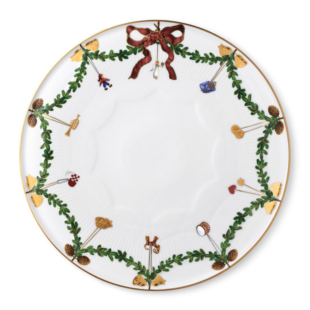 Image of Royal Copenhagen Star Fluted kringlótt fat 32cm
