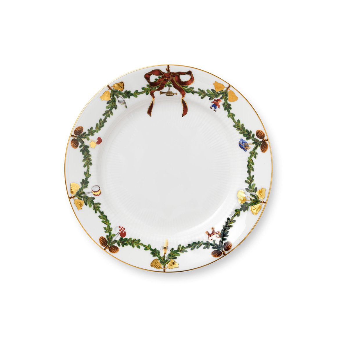 Royal Copenhagen Star Fluted diskur 22cm