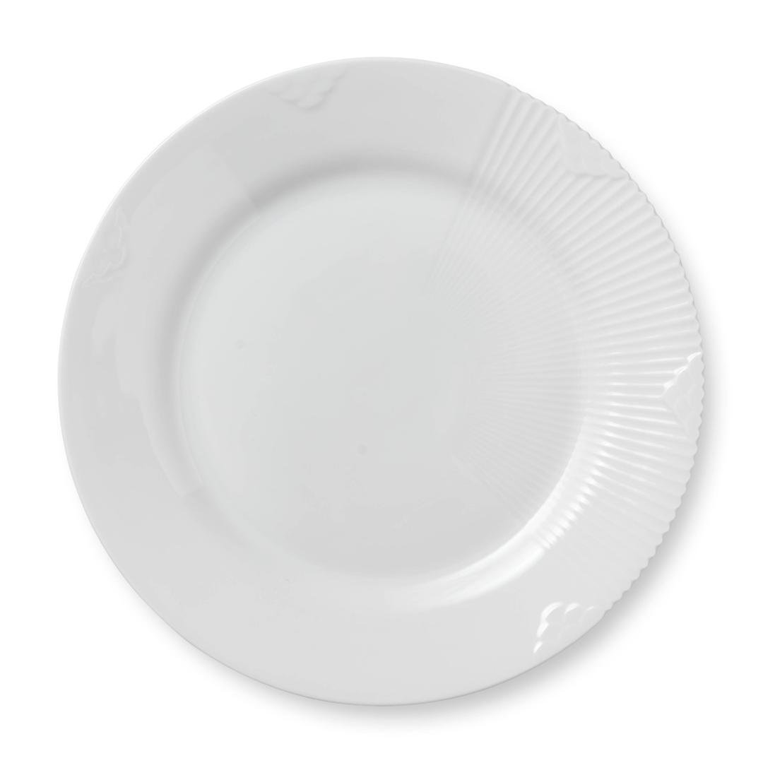 Royal Copenhagen White Elements diskur 21cm