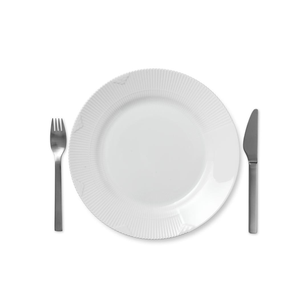 Royal Copenhagen White Elements diskur 28cm