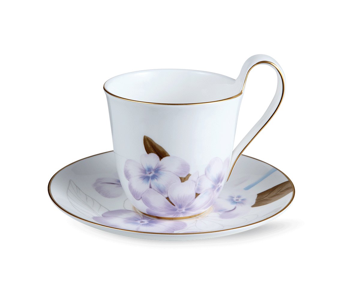 Image of Royal Copenhagen Flora bolli m. undirskál Rhododendron