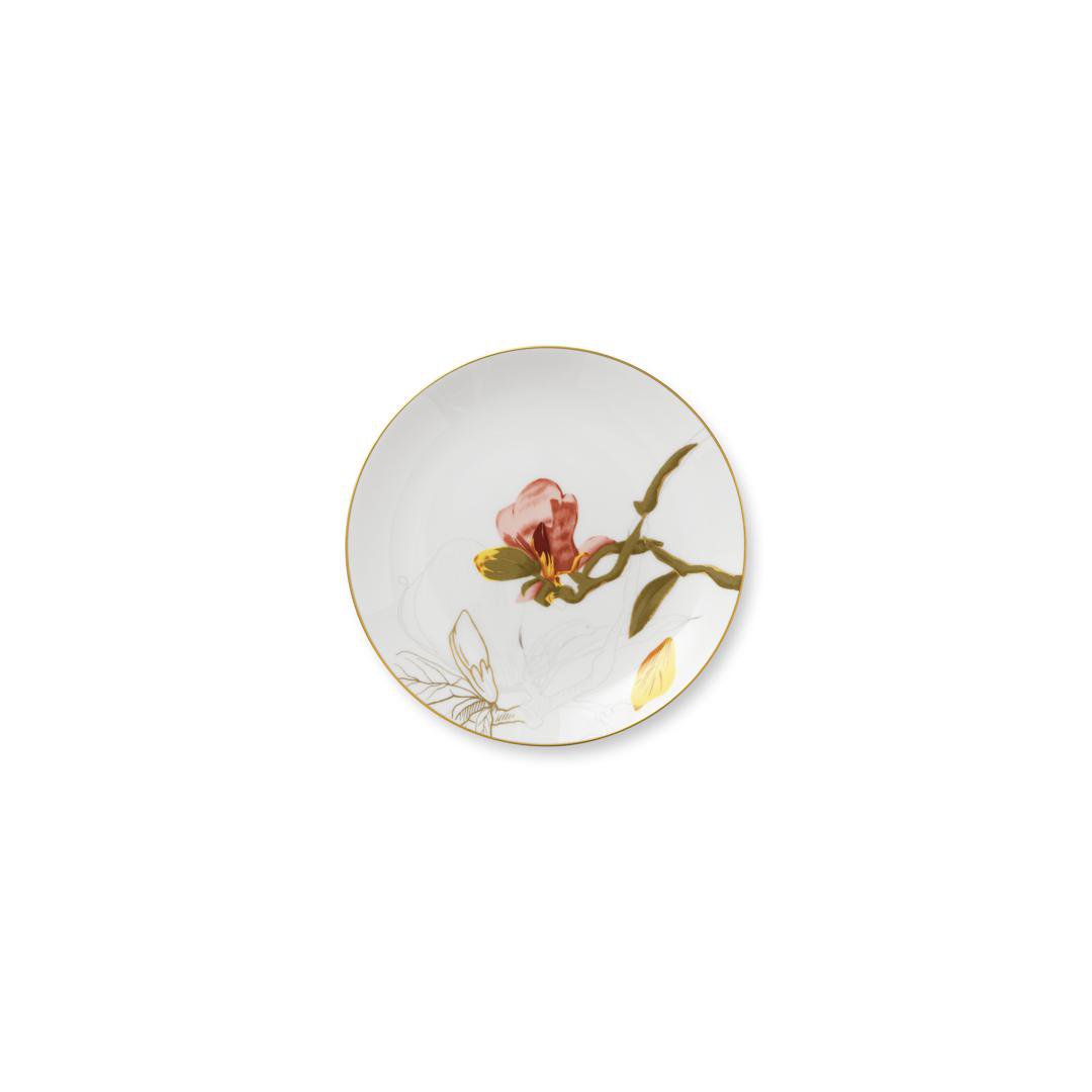 Image of Royal Copenhagen Flora diskur 22cm Magnolia
