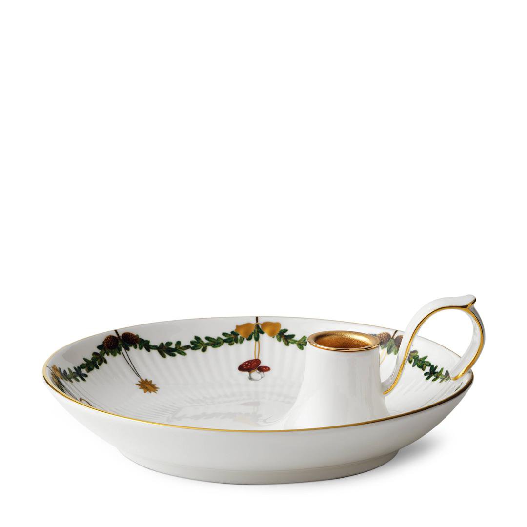 Image of Royal Copenhagen Star Fluted kertastjaki