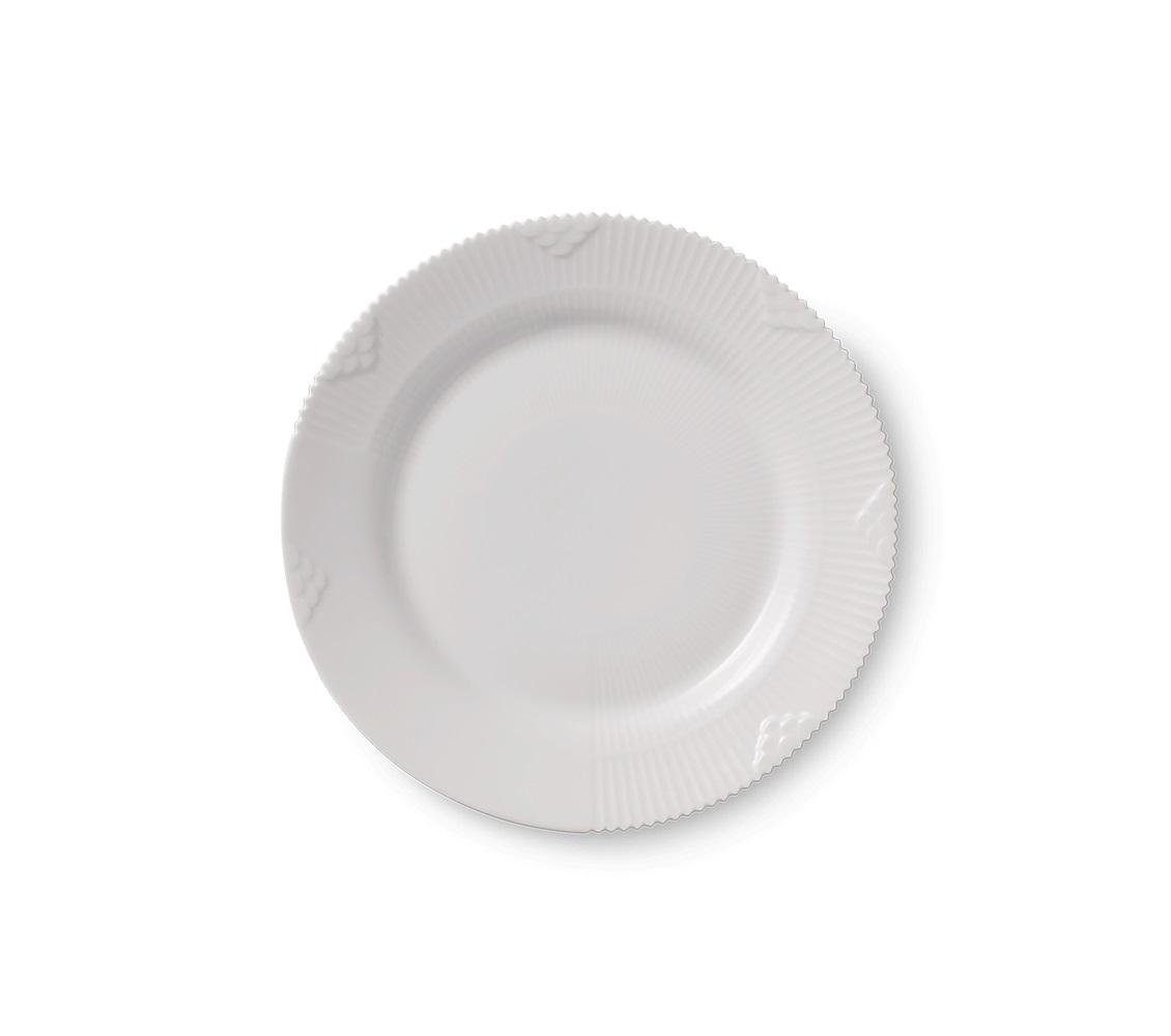 Royal Copenhagen White Elements kökudiskur 19cm
