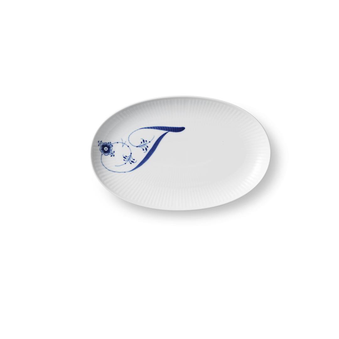 Image of Royal Copenhagen Alphabet stafadiskur T 23cm