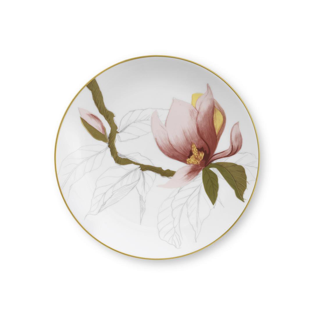 Royal Copenhagen Flora diskur 19cm Magnolia