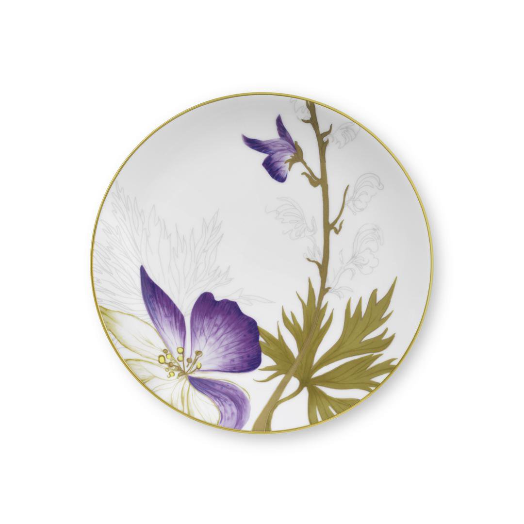 Royal Copenhagen Flora diskur 19cm Pansy