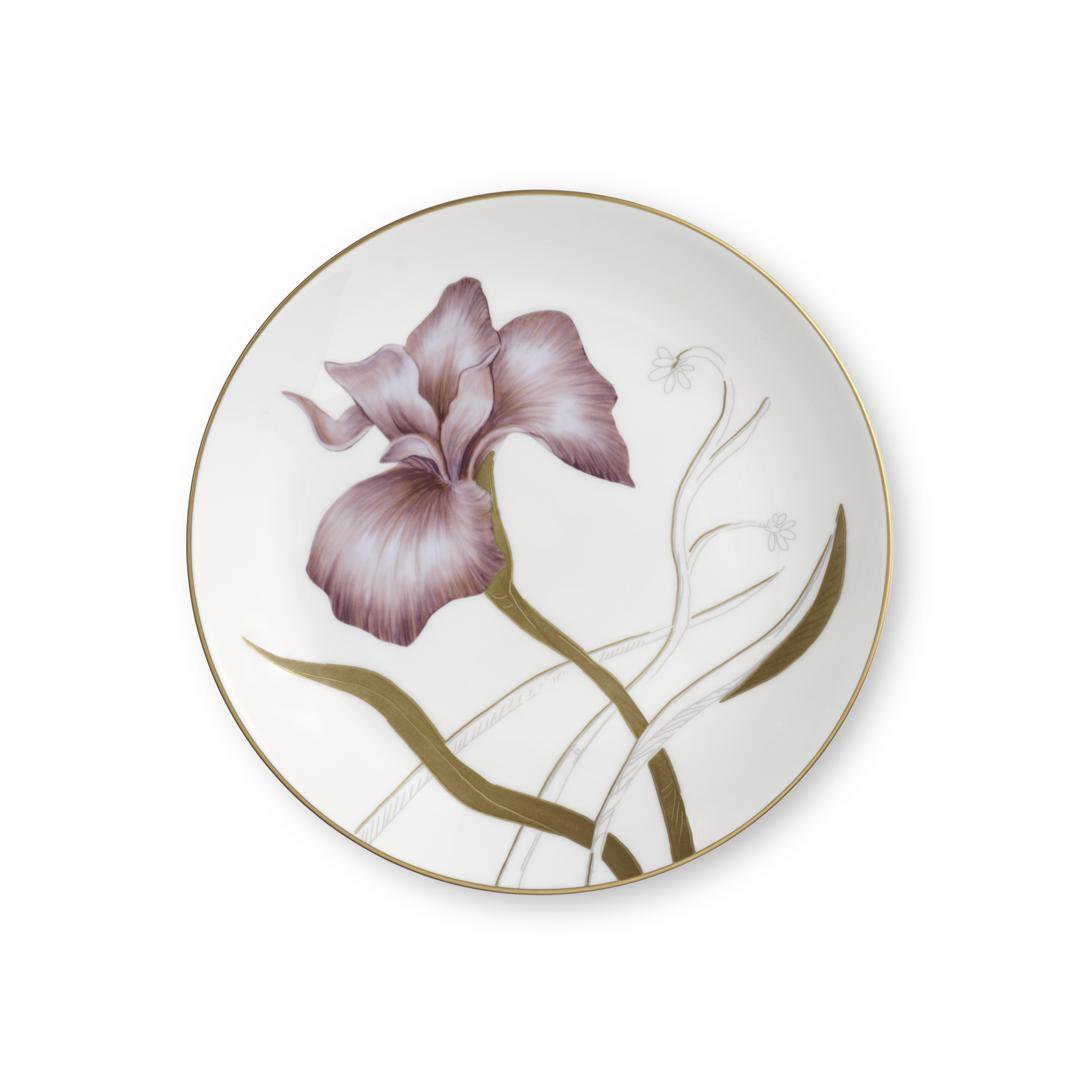 Royal Copenhagen Flora diskur 19cm Iris