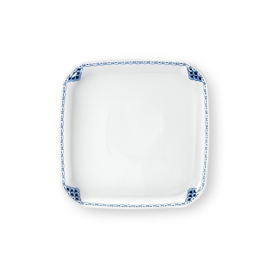 Image of Royal Copenhagen Princess Square Plate 21cm