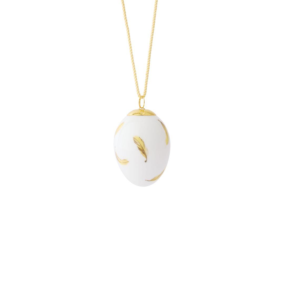 Image of Royal Copenhagen Páskaegg 2025 Small Oriole Feathers