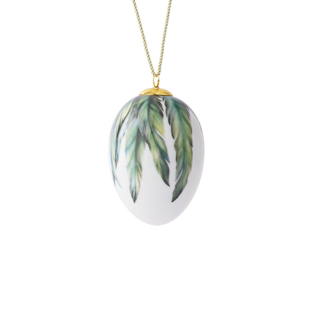 Image of Royal Copenhagen Páskaegg 2025 stórt Magpie 10cm