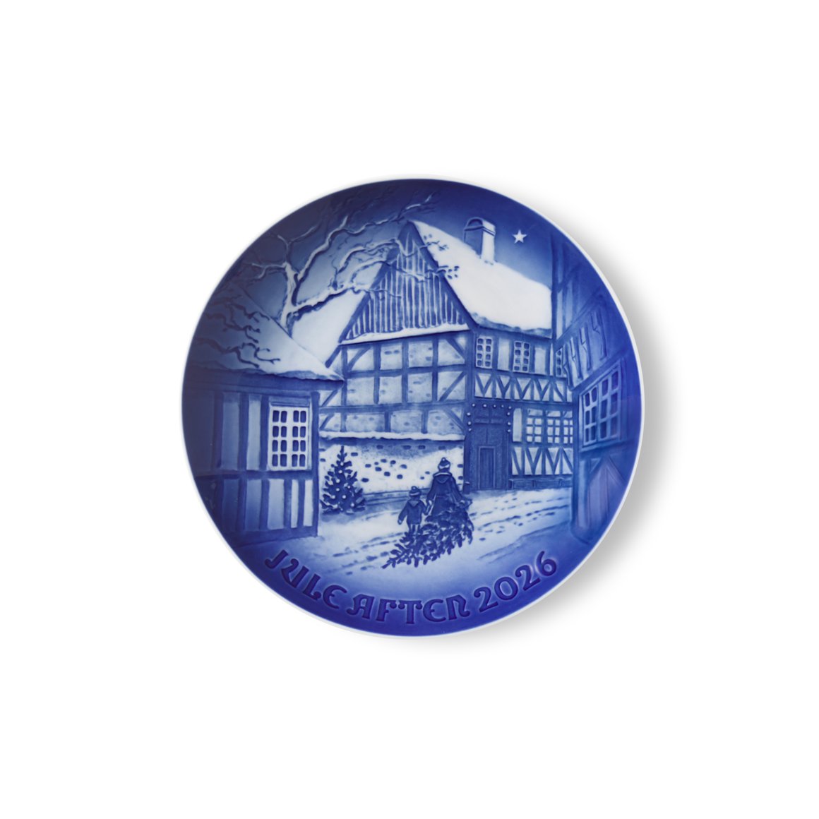 Image of Royal Copenhagen Blue Collectibles jólaplatti 2026 Bing&Gröndahl