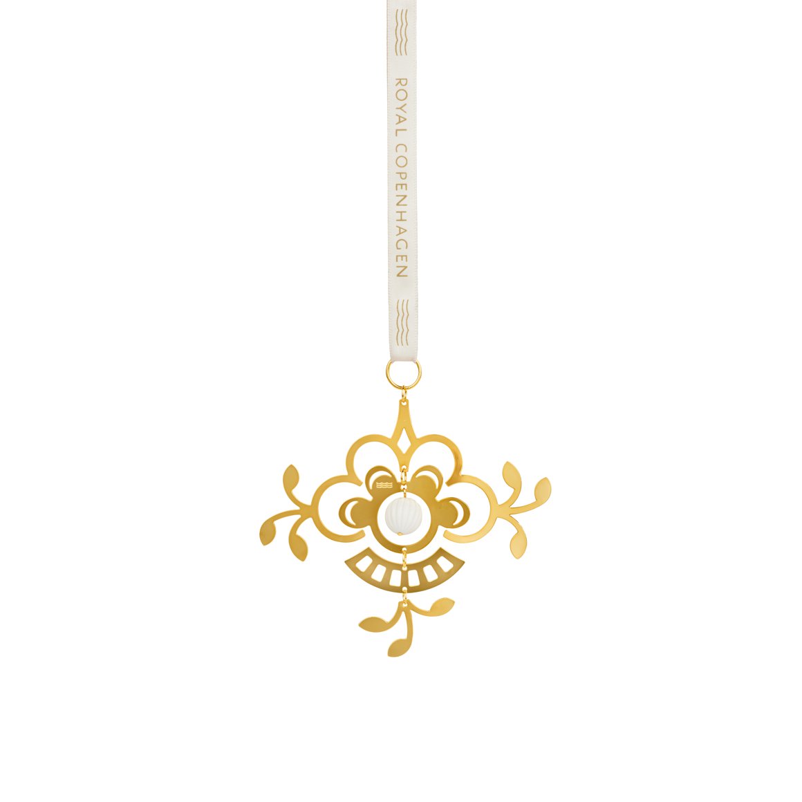 Image of Royal Copenhagen Jólaskraut upphengi Flower 10cm