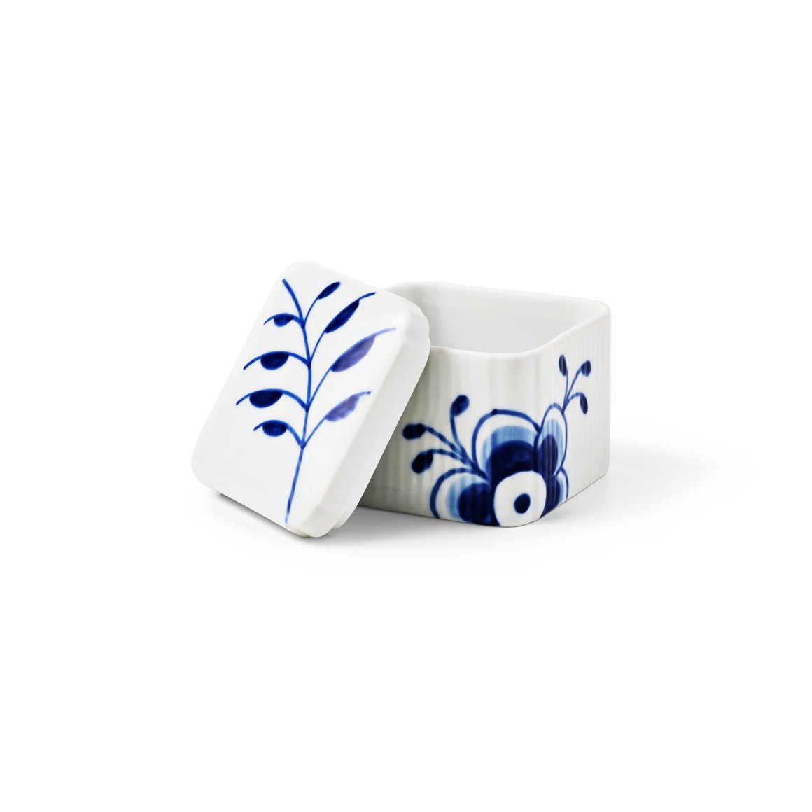 Image of Royal Copenhagen Blue Mega krukka með loki 13cl