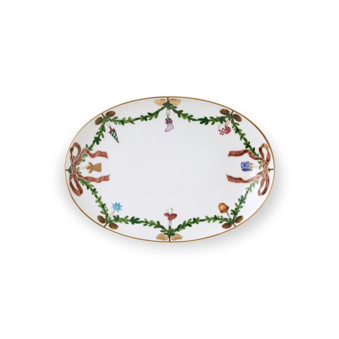 Image of Royal Copenhagen Star Fluted fat 21,5cm
