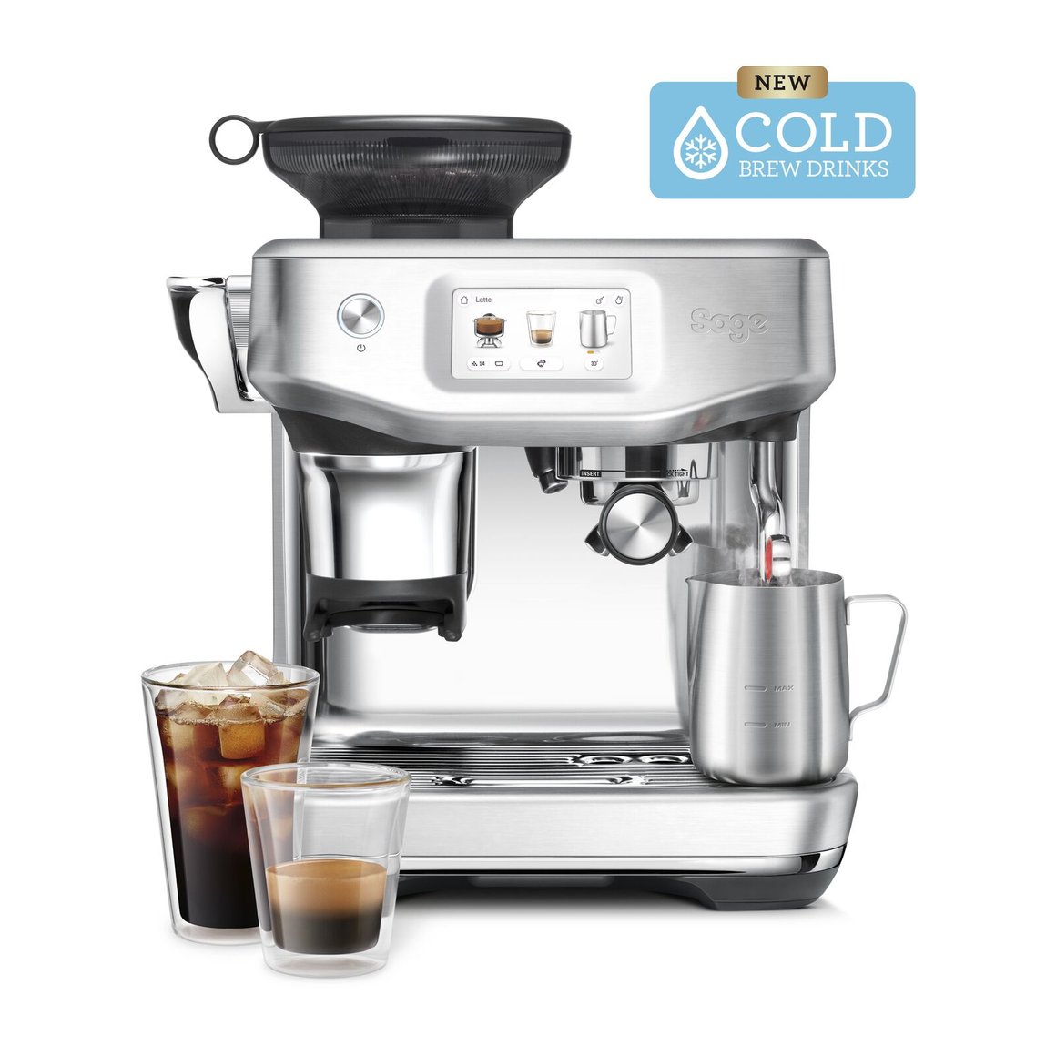 Image of Sage Espresso Kaffivél Barista Touch Impress