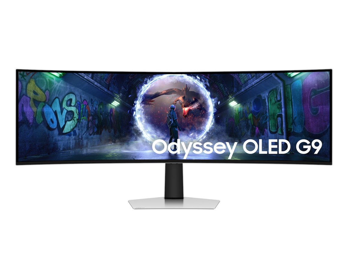 Image of Samsung Odyssey OLED G9 49" DQHD 240Hz tölvuskjár