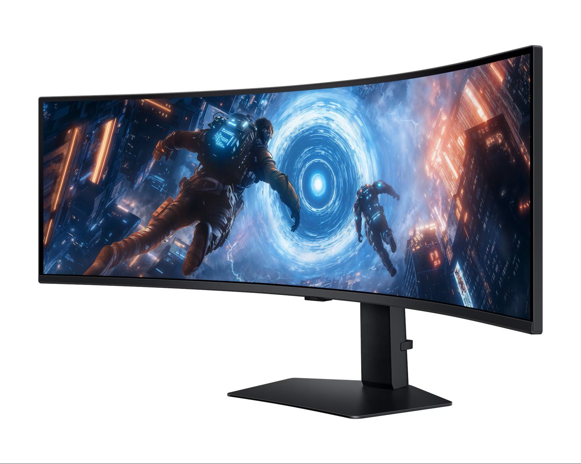 Image of Samsung Odyssey G9 G91F 49" DQHD 144Hz tölvuskjár 