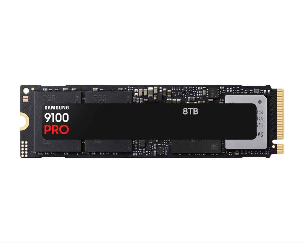 Image of Samsung 8TB 9100 Pro M.2 PCIe 5.0 SSD
