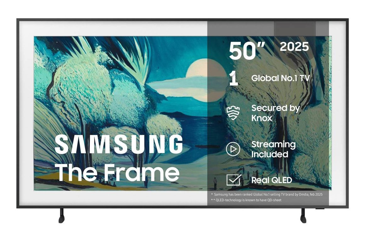 Image of Samsung 50" The Frame QLED UHD 4K Sjónvarp (2025)