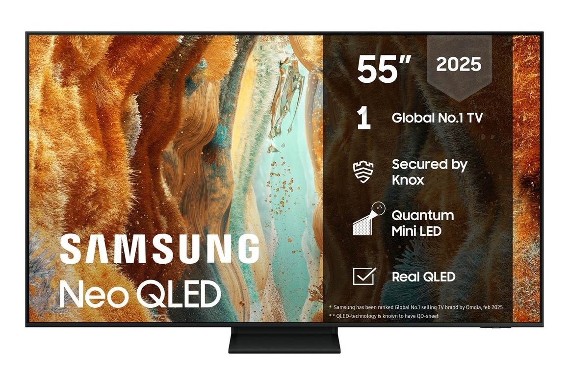 Samsung 55" Neo QLED Mini LED UHD 4K Sjónvarp (2025)