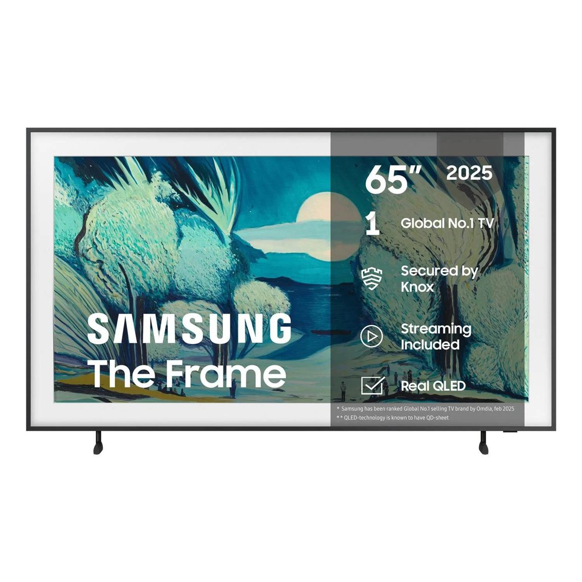 Image of Samsung 65" The Frame QLED UHD 4K Sjónvarp (2025)