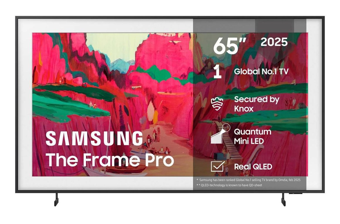 Image of Samsung 65" The Frame Pro Neo QLED UHD 4K Sjónvarp (2025)