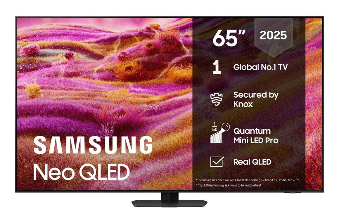 Samsung 65" Neo QLED Mini LED UHD 4K Sjónvarp (2025)