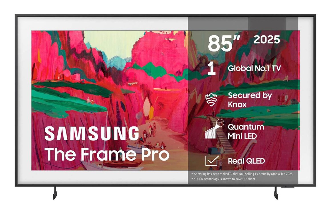 Image of Samsung 85" The Frame Pro Neo QLED UHD 4K Sjónvarp (2025)