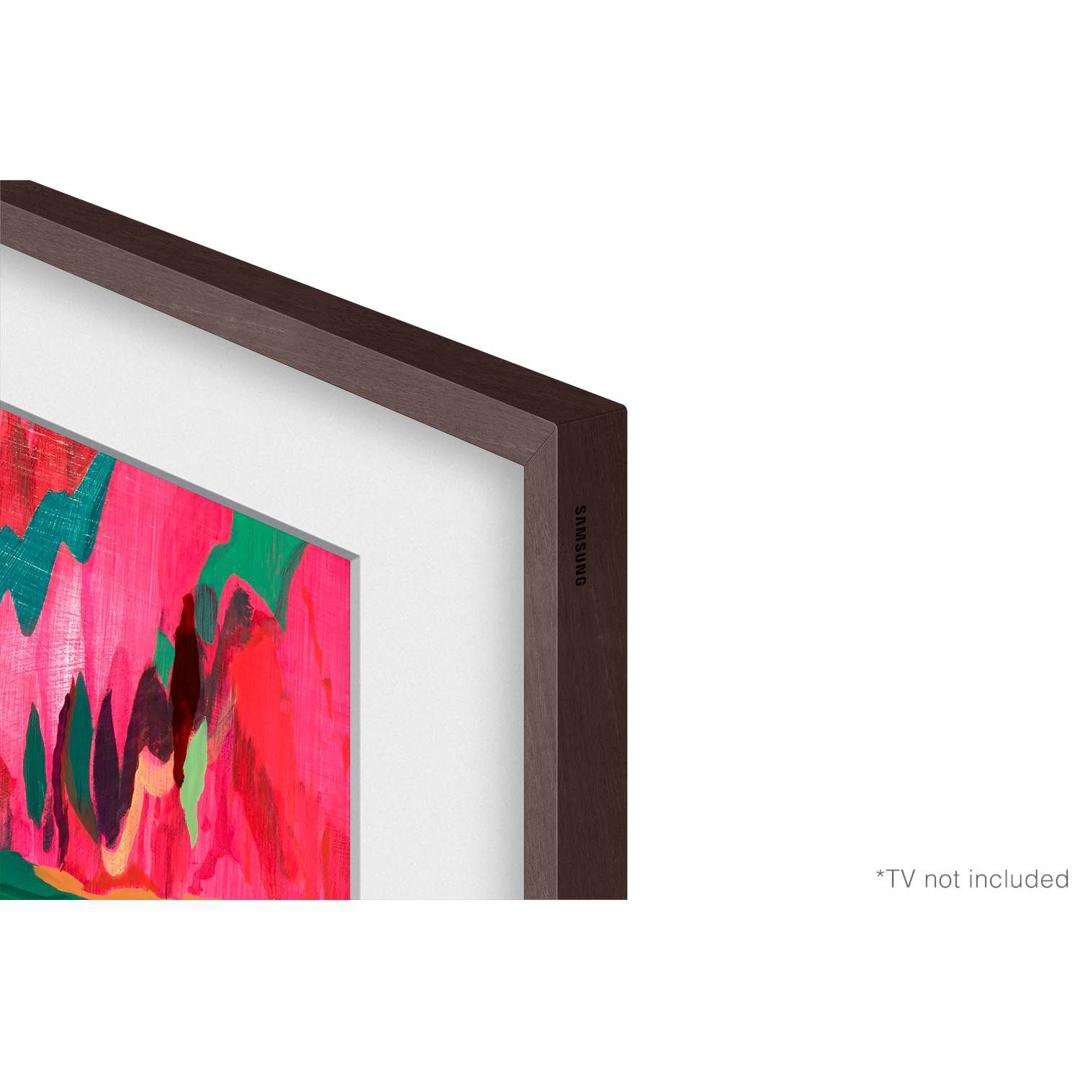 Image of Samsung 75" The Frame rammi  - Brúnn  